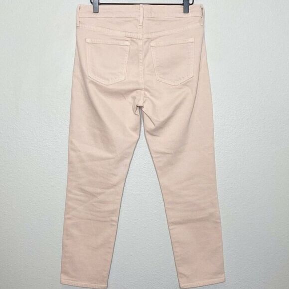 Vince Skinny Crop Pink Tulip Jeans Size 26 - Picture 2 of 8